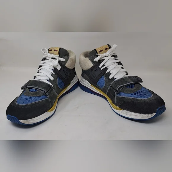 Gucci Men's Ultraspace Mid Top Sneakers Shoes Lace Up Velcro Strap Size 9 US - Picture 5 of 16